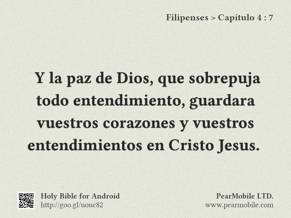 Filipenses, Capítulo 4:7